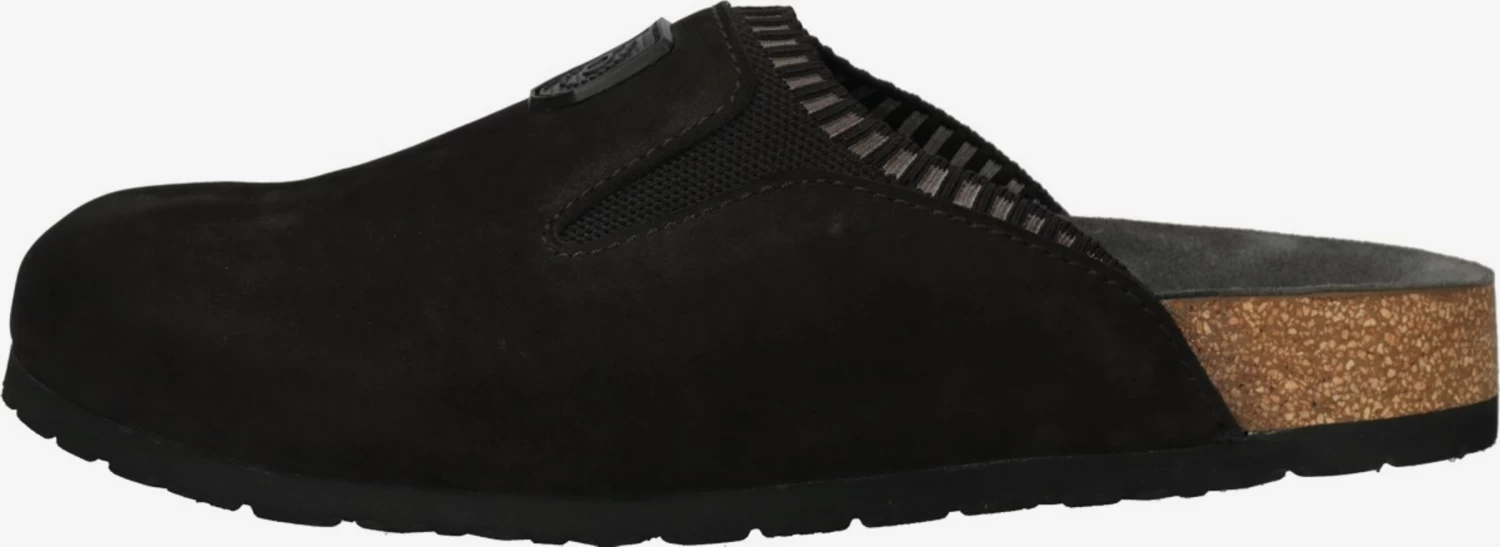 Bugatti Pantoffels Huisschoen Bobbi Heren Zwart 6 Bugatti Pantoffels Huisschoen Bobbi Heren Zwart - Afbeelding 6