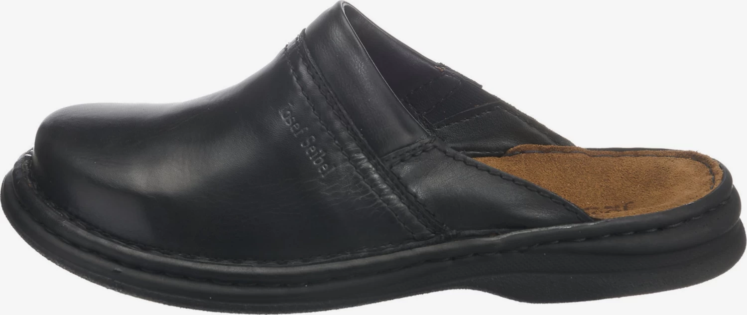 Josef Seibel Sandalen Clogs Max Heren Zwart 2 Josef Seibel Sandalen Clogs Max Heren Zwart - Afbeelding 2