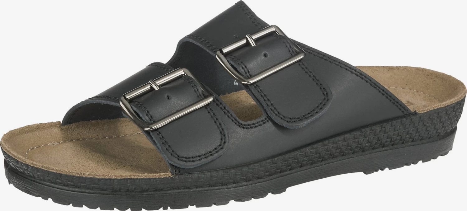 Rohde Instappers Muiltjes Neustadt Heren Zwart 1 Rohde Instappers Muiltjes Neustadt Heren Zwart