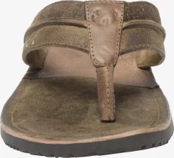 Slippers Teenslippers 1335 Heren Bruin -Schoen Verkoop 11a81d62bfc15b5d326883c64effd176