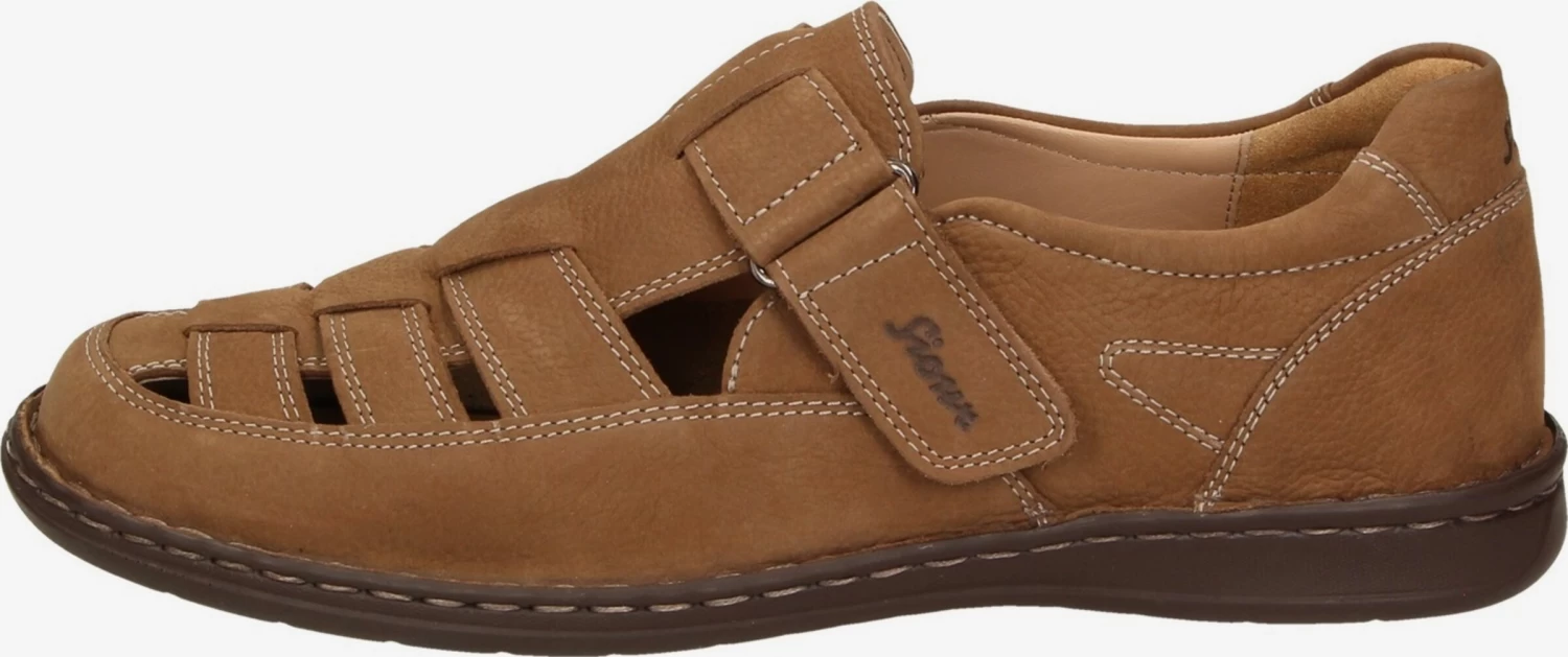 Sandalen & Pantoffels Sandalen Elcino-191 Heren Bruin 2 Sandalen & Pantoffels Sandalen Elcino-191 Heren Bruin - Afbeelding 2