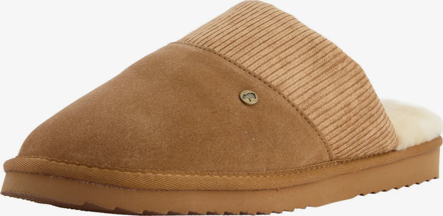 Warmbat Pantoffels Huisschoen Perth Heren Bruin 1 Warmbat Pantoffels Huisschoen Perth Heren Bruin