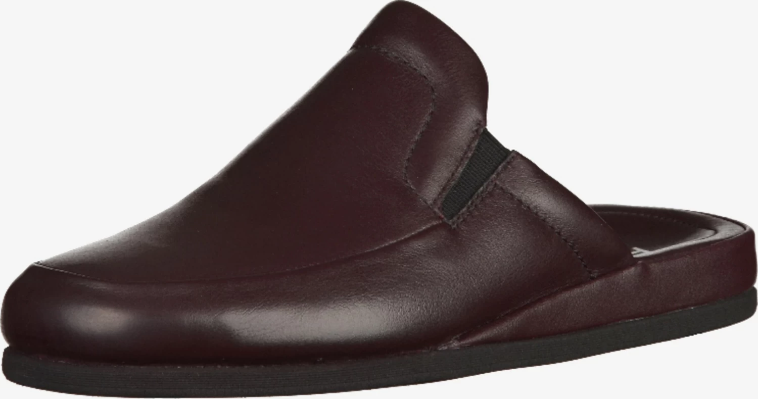 Rohde Pantoffels Huisschoen Heren Kastanjebruin 1 Rohde Pantoffels Huisschoen Heren Kastanjebruin