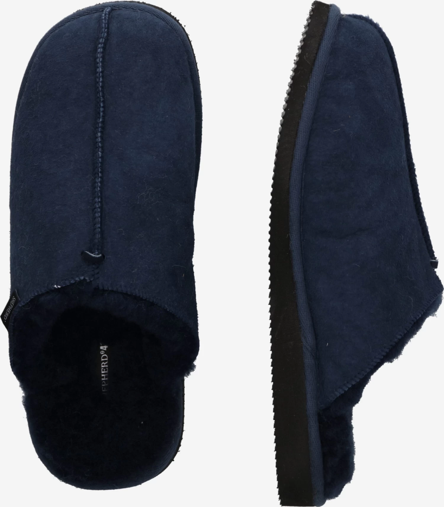 Shepherd Pantoffels Huisschoen HUGO Heren Navy 2 Shepherd Pantoffels Huisschoen HUGO Heren Navy - Afbeelding 2