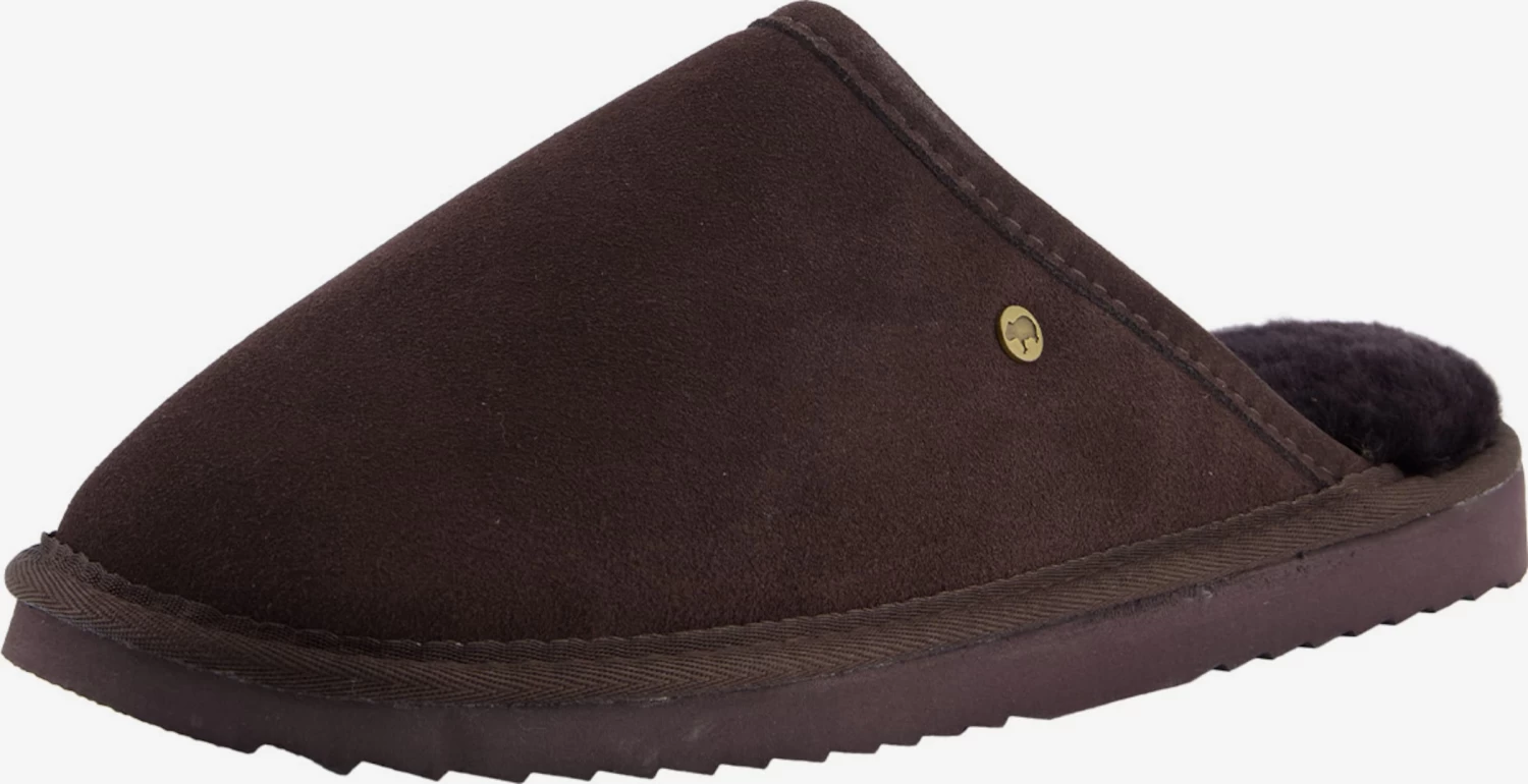 Warmbat Pantoffels Huisschoen Classic Heren Chocoladebruin 1 Warmbat Pantoffels Huisschoen Classic Heren Chocoladebruin