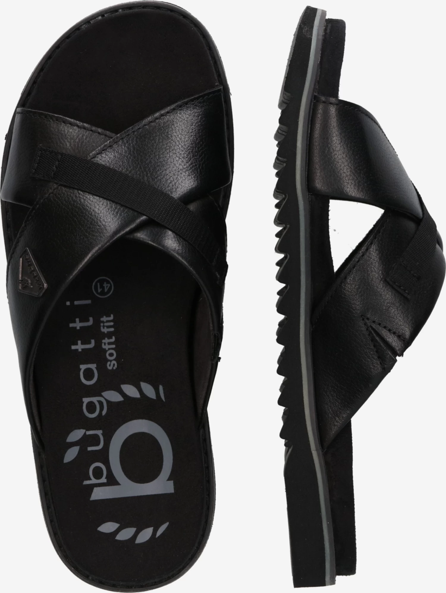 Bugatti Instappers Muiltjes Limon Heren Zwart 2 Bugatti Instappers Muiltjes Limon Heren Zwart - Afbeelding 2