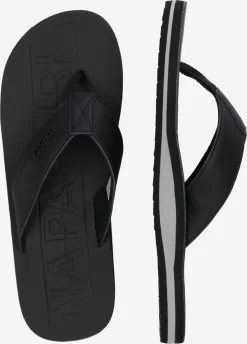 Napapijri Slippers Teenslippers ELM Heren Zwart 4 Napapijri Slippers Teenslippers ELM Heren Zwart -Schoen Verkoop 492118627bb37e41d31d18a7d596214a scaled