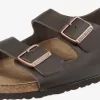 Birkenstock Sandalen & Pantoffels Sandalen Milano Heren Donkerbruin