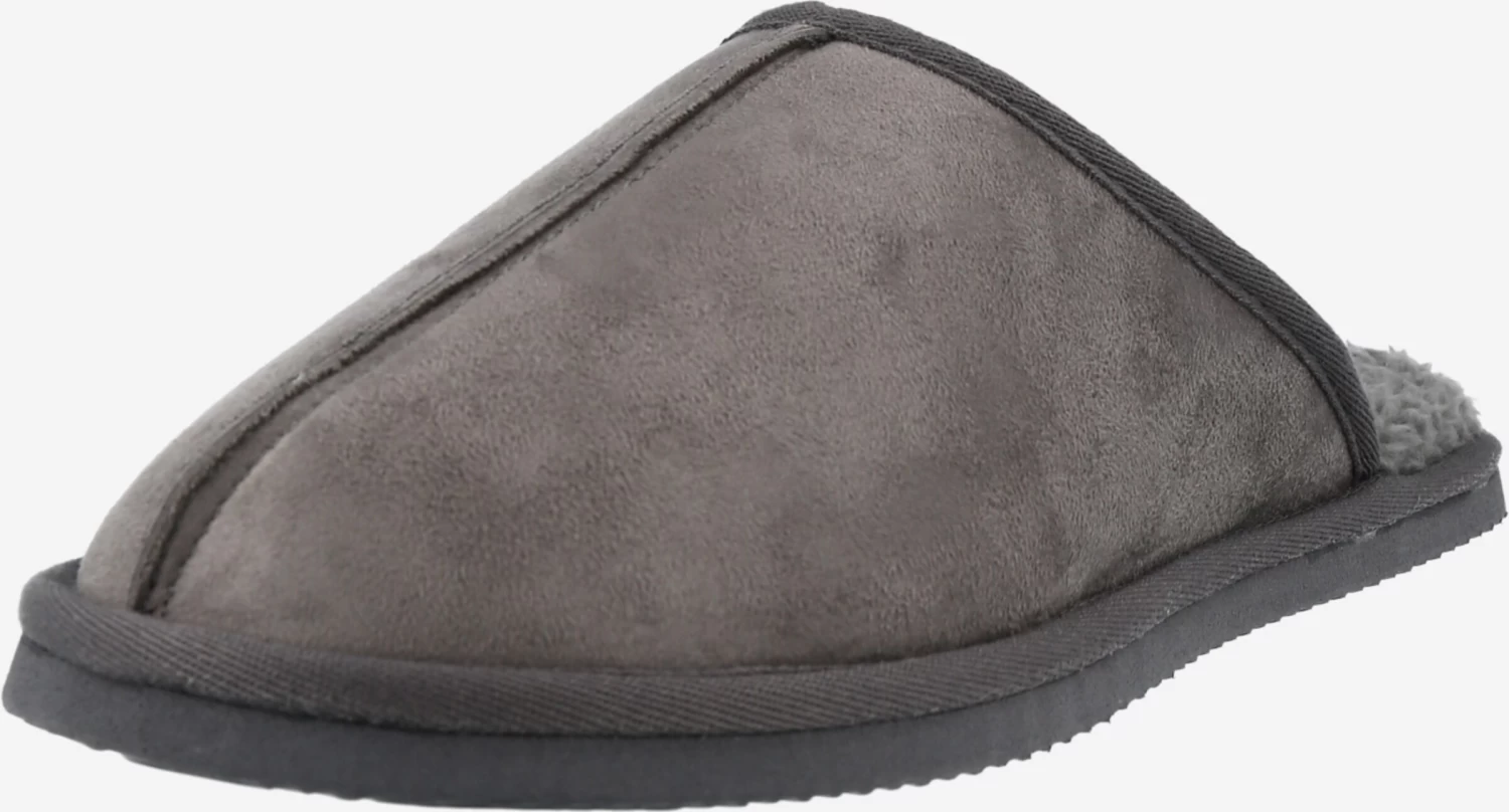 Jack & Jones Pantoffels Huisschoen Dudley Heren Rookgrijs 1 Jack & Jones Pantoffels Huisschoen Dudley Heren Rookgrijs