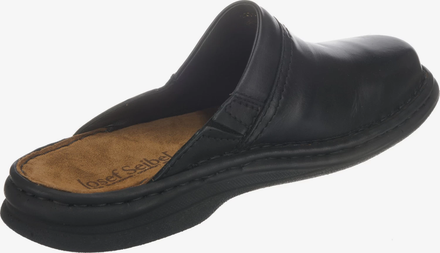 Josef Seibel Sandalen Clogs Max Heren Zwart 4 Josef Seibel Sandalen Clogs Max Heren Zwart - Afbeelding 4