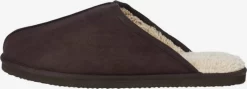 Jack & Jones Pantoffels Huisschoen Heren Chocoladebruin