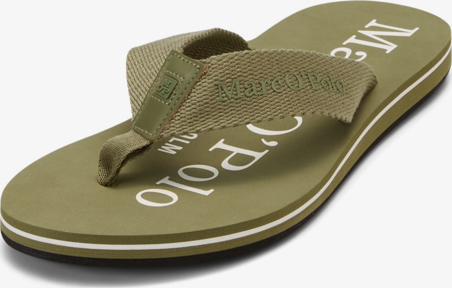 Marc O'Polo Slippers Teenslippers Heren Groen 1 Marc O'Polo Slippers Teenslippers Heren Groen