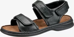 Josef Seibel Sandalen & Pantoffels Sandalen Rafe Heren Zwart