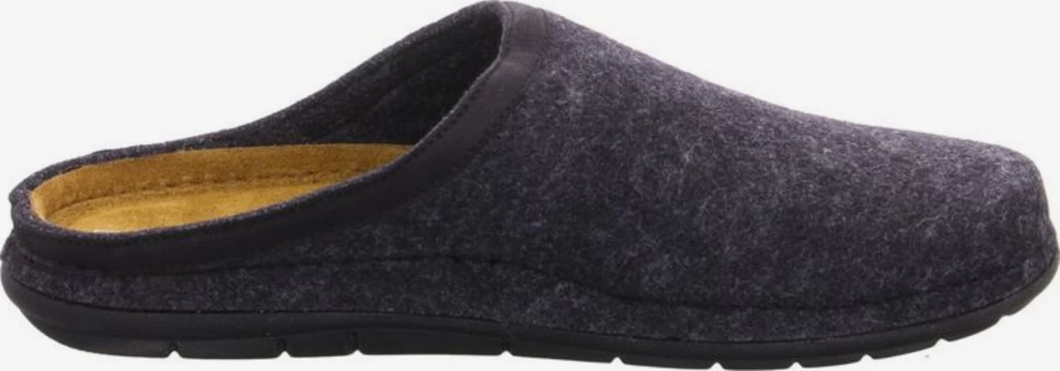 Rohde Pantoffels Huisschoen Heren Grijs / Grafiet 3 Rohde Pantoffels Huisschoen Heren Grijs / Grafiet - Afbeelding 3