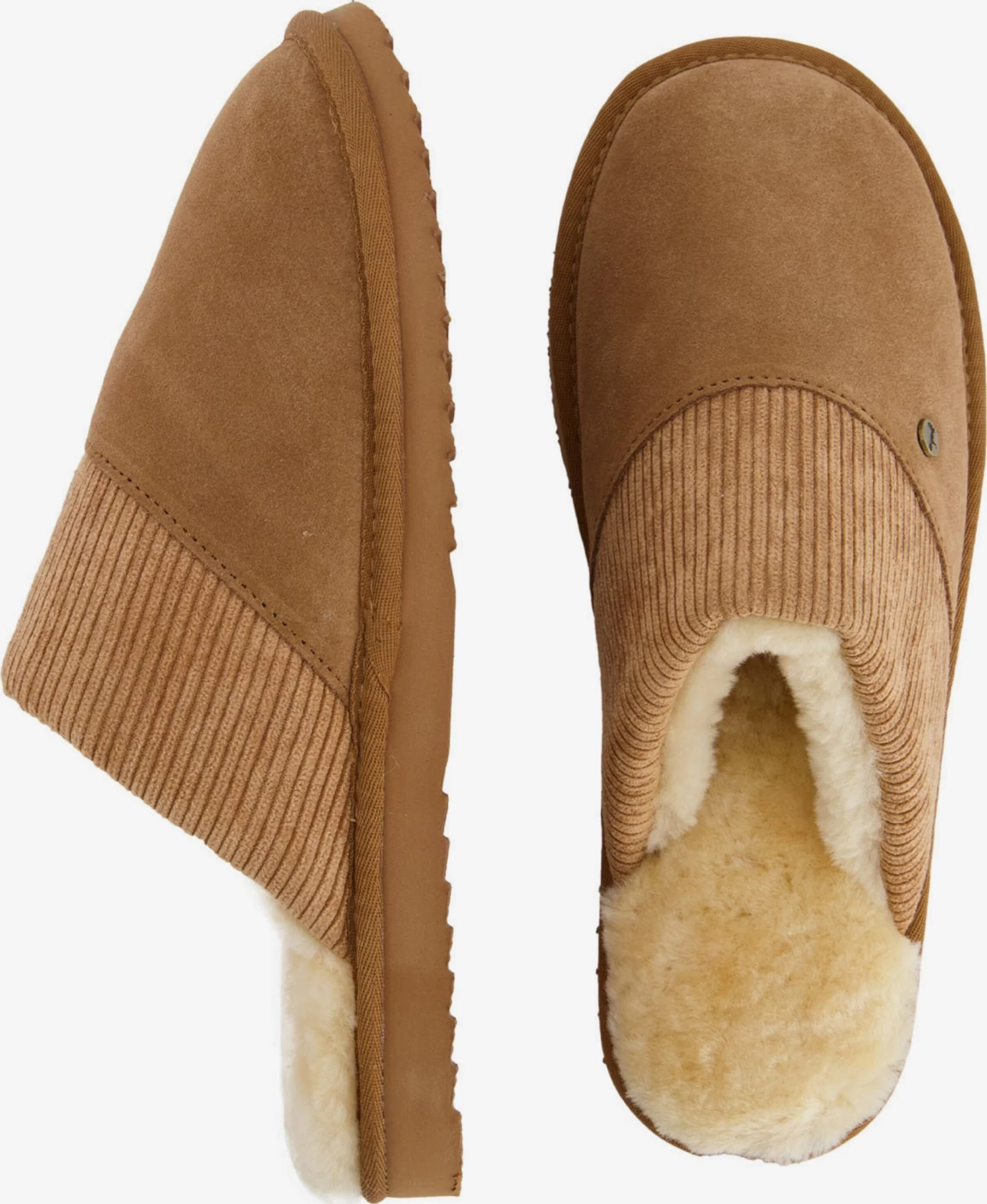 Warmbat Pantoffels Huisschoen Perth Heren Bruin 2 Warmbat Pantoffels Huisschoen Perth Heren Bruin - Afbeelding 2