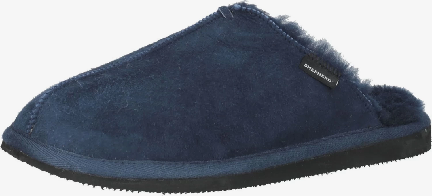 Shepherd Pantoffels Huisschoen HUGO Heren Navy 4 Shepherd Pantoffels Huisschoen HUGO Heren Navy - Afbeelding 4