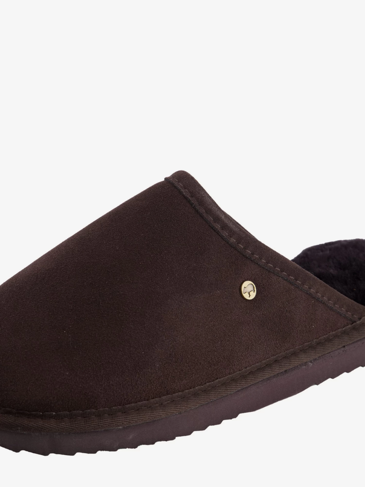 Warmbat Pantoffels Huisschoen Classic Heren Chocoladebruin 5 Warmbat Pantoffels Huisschoen Classic Heren Chocoladebruin - Afbeelding 5