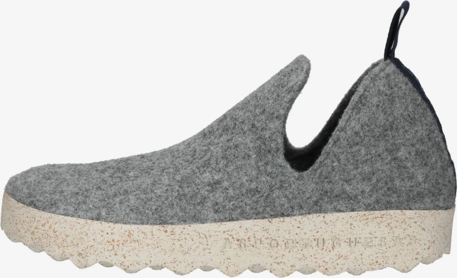 Asportuguesas Pantoffels Huisschoen Heren Grijs / Grijs Gemêleerd 2 Asportuguesas Pantoffels Huisschoen Heren Grijs / Grijs Gemêleerd - Afbeelding 2
