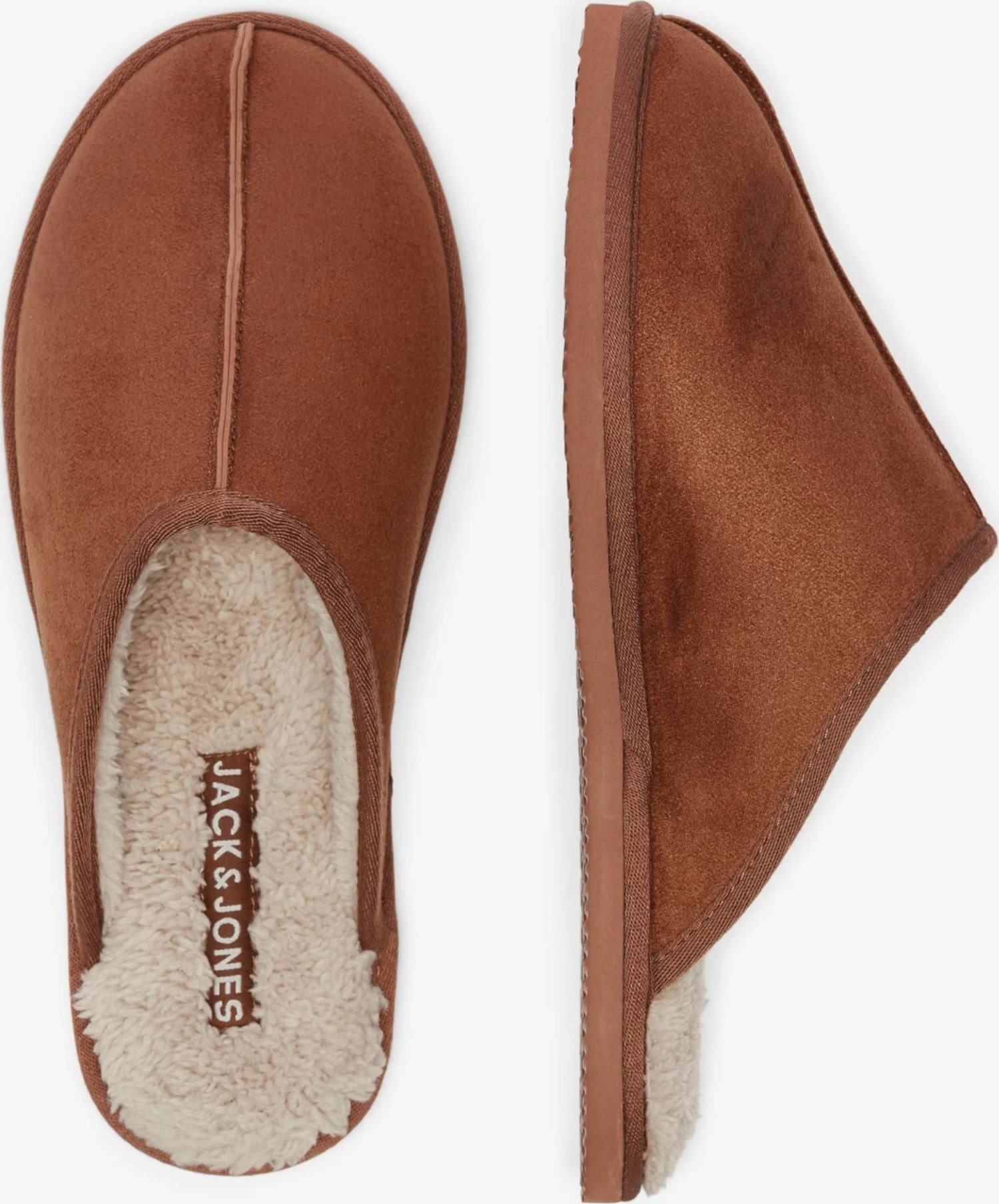 Jack & Jones Pantoffels Huisschoen Dudely Heren Bruin 4 Jack & Jones Pantoffels Huisschoen Dudely Heren Bruin - Afbeelding 4