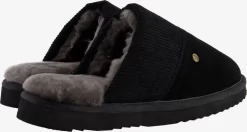 Warmbat Pantoffels Huisschoen Perth Heren Zwart -Schoen Verkoop 832ab5f556889f24ac095eef83105221