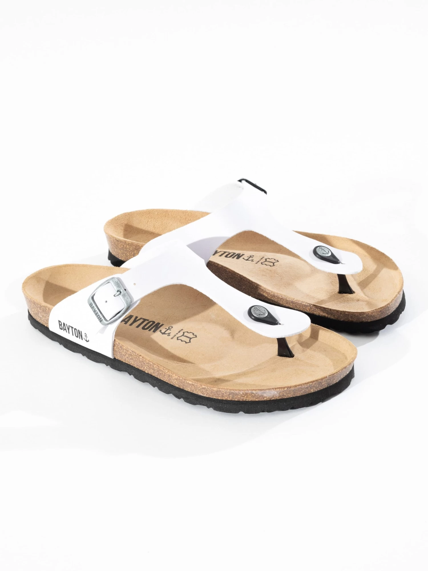 Slippers Teenslippers Mercure Heren Wit 2 Slippers Teenslippers Mercure Heren Wit - Afbeelding 2