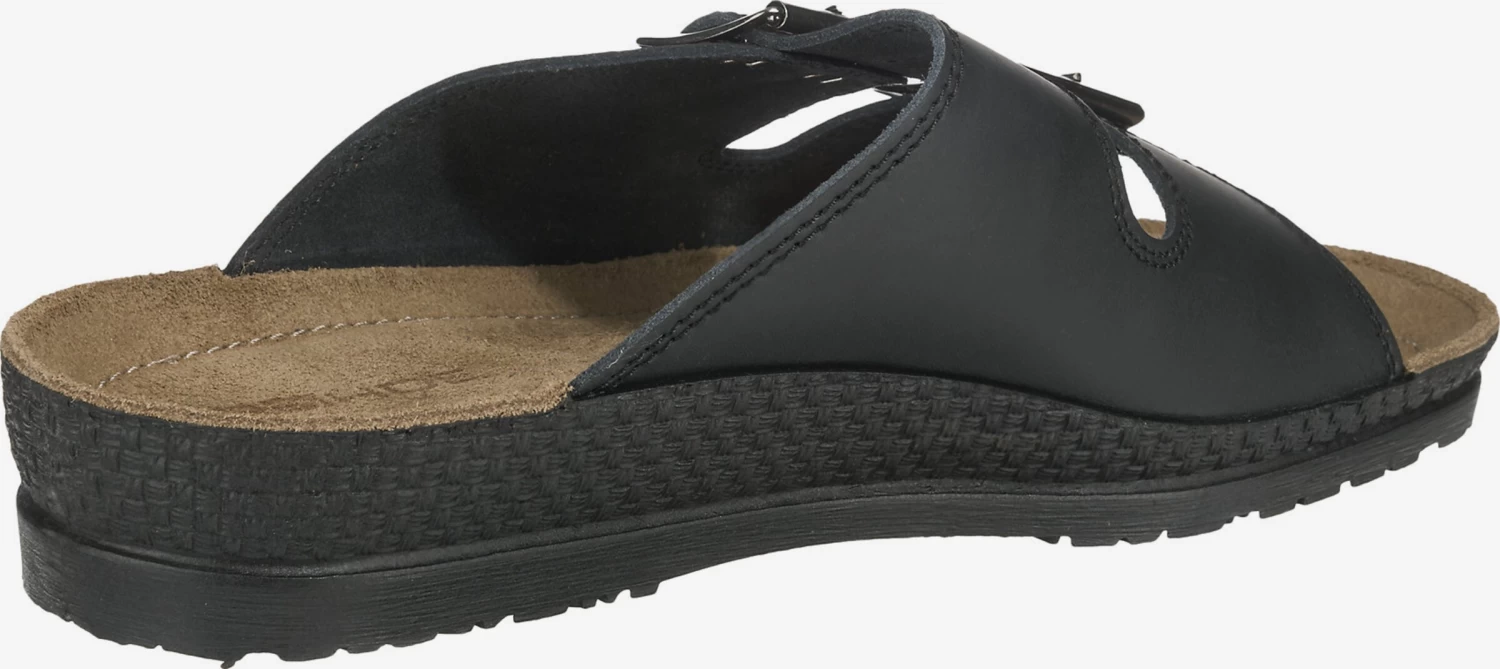 Rohde Instappers Muiltjes Neustadt Heren Zwart 4 Rohde Instappers Muiltjes Neustadt Heren Zwart - Afbeelding 4