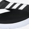 Adidas Sportswear Slippers Teenslippers Comfort Heren Zwart