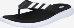 Adidas Sportswear Slippers Teenslippers Comfort Heren Zwart