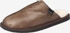 Shepherd Pantoffels Huisschoen Heren Bruin