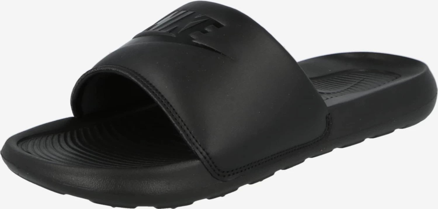 Nike Sportswear Instappers Strand-/badschoen VICTORI ONE SLIDE Heren Zwart 1 Nike Sportswear Instappers Strand-/badschoen VICTORI ONE SLIDE Heren Zwart