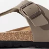 Slippers Teenslippers Mercure Heren Taupe