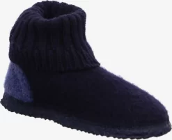 Giesswein Pantoffels Huisschoen Kramsach Heren Duifblauw / Donkerblauw -Schoen Verkoop 9a320fe345888f65f133169a455c559f