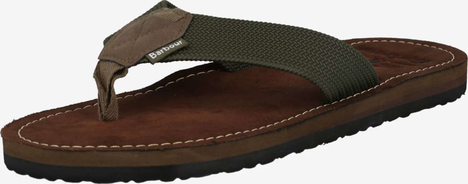 Slippers Teenslippers Toeman Beach Heren Olijfgroen 2 Slippers Teenslippers Toeman Beach Heren Olijfgroen - Afbeelding 2