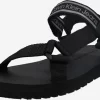 Calvin Klein Jeans Sandalen & Pantoffels Regular Sandalen PREFRESATO Heren Zwart