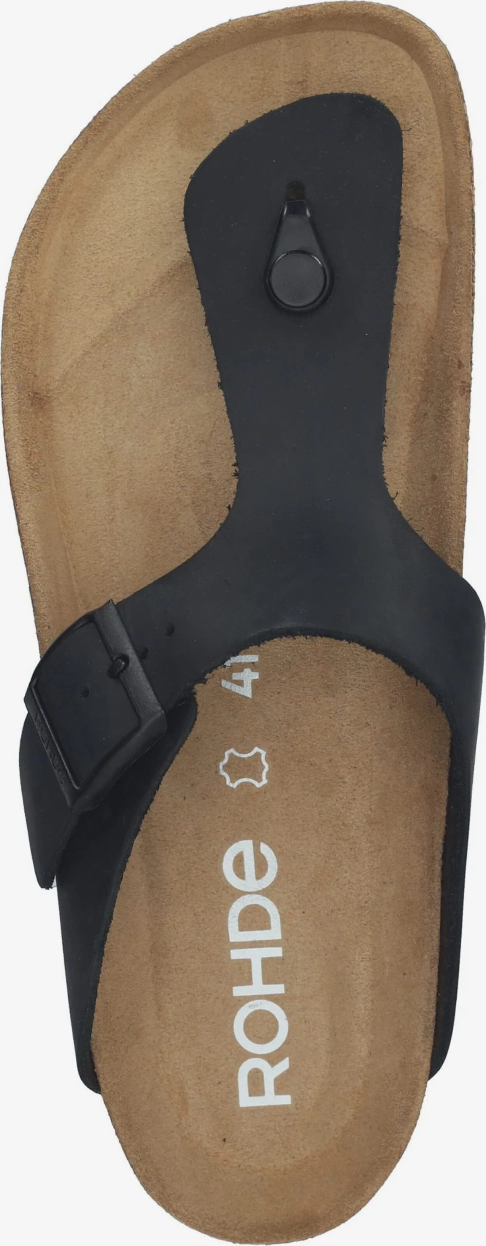 Rohde Slippers Teenslippers Grado Heren Zwart 7 Rohde Slippers Teenslippers Grado Heren Zwart - Afbeelding 7