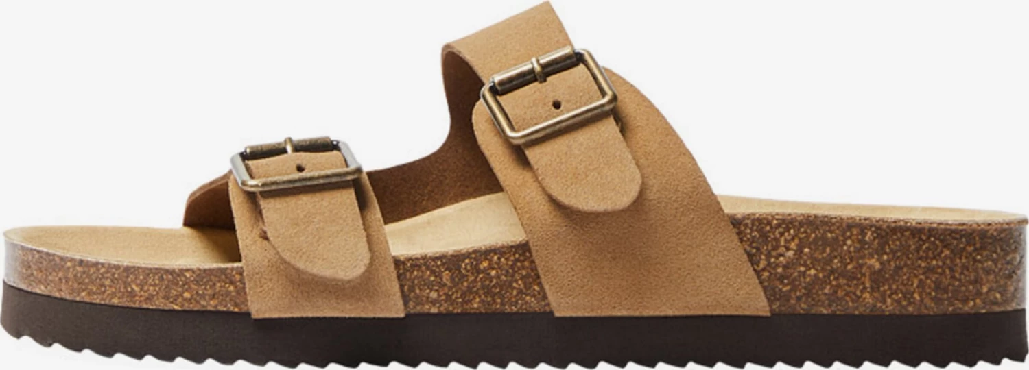 BERSHKA Instappers Muiltjes Heren Lichtbruin 2 BERSHKA Instappers Muiltjes Heren Lichtbruin - Afbeelding 2