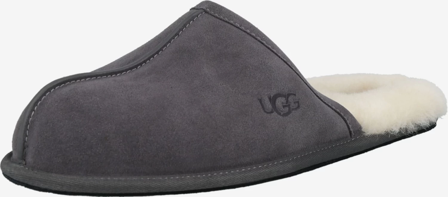 Ugg Pantoffels Huisschoen Scuff Heren Donkergrijs 1 Ugg Pantoffels Huisschoen Scuff Heren Donkergrijs