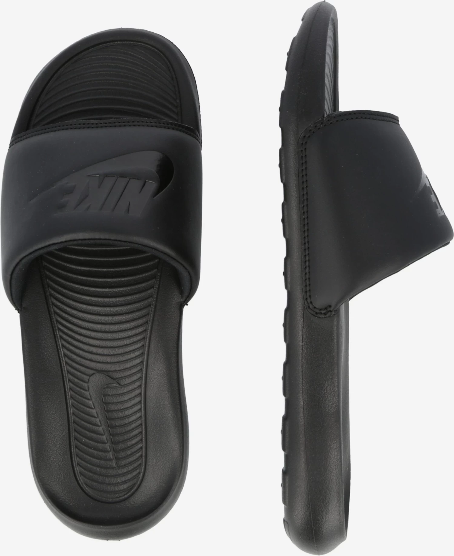 Nike Sportswear Instappers Strand-/badschoen VICTORI ONE SLIDE Heren Zwart 2 Nike Sportswear Instappers Strand-/badschoen VICTORI ONE SLIDE Heren Zwart - Afbeelding 2