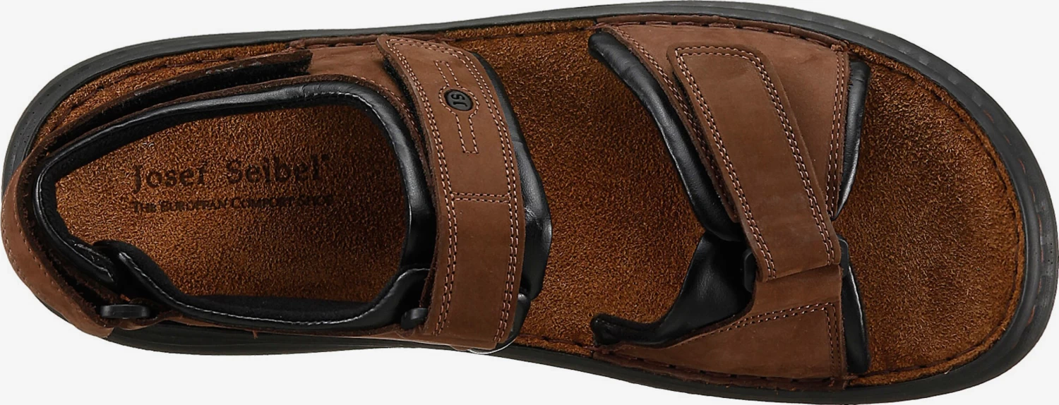 Josef Seibel Sandalen & Pantoffels Sandalen Rafe Heren Bruin 2 Josef Seibel Sandalen & Pantoffels Sandalen Rafe Heren Bruin - Afbeelding 2