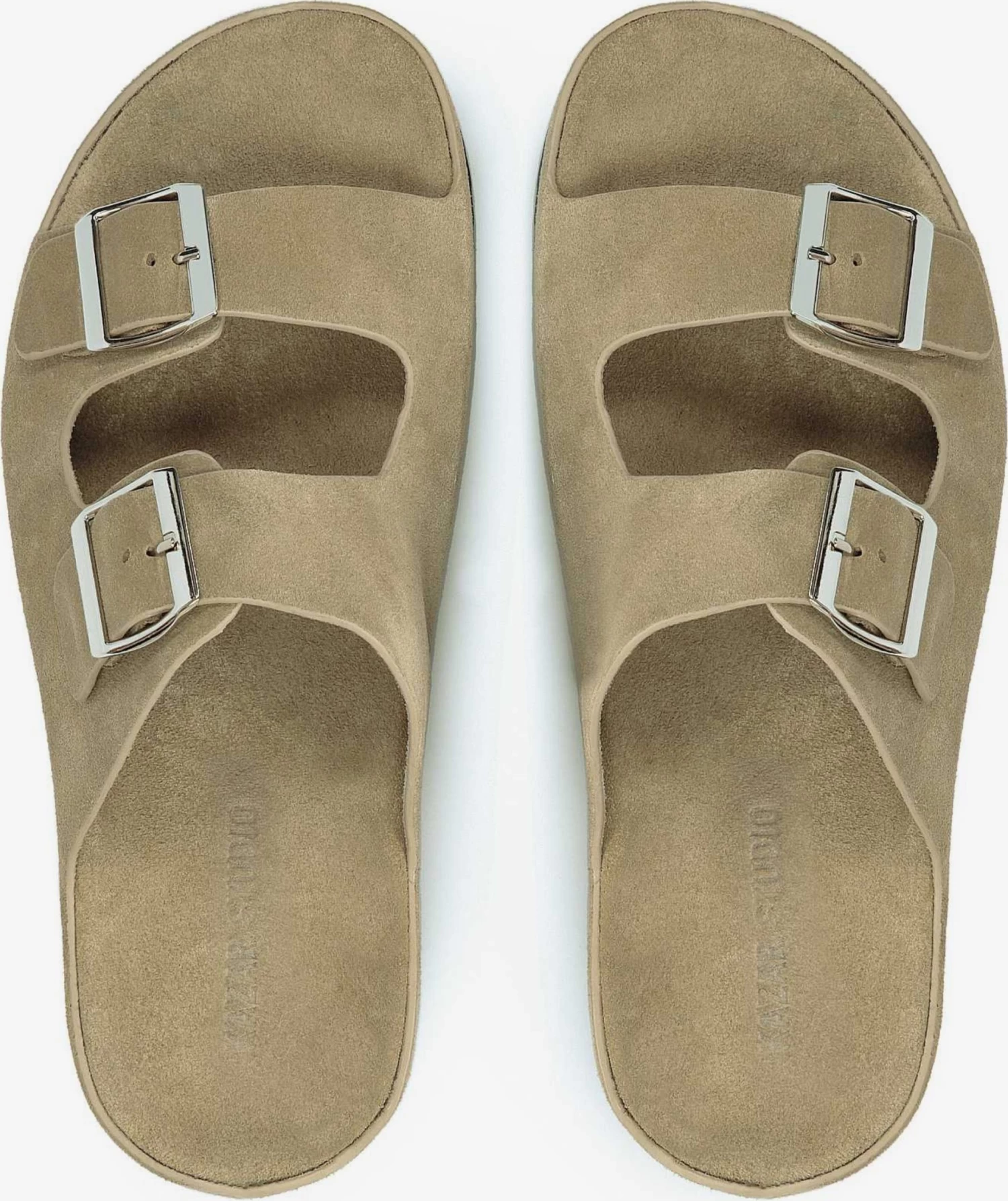 Kazar Studio Instappers Muiltjes Heren Sand 5 Kazar Studio Instappers Muiltjes Heren Sand - Afbeelding 5