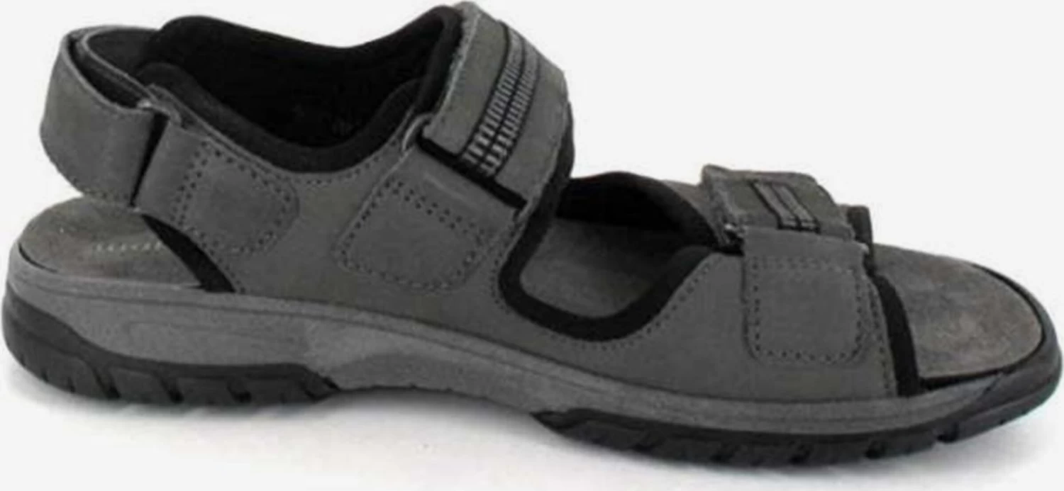 WALDLÄUFER Sandalen & Pantoffels Sandalen Heren Donkergrijs 4 WALDLÄUFER Sandalen & Pantoffels Sandalen Heren Donkergrijs - Afbeelding 4