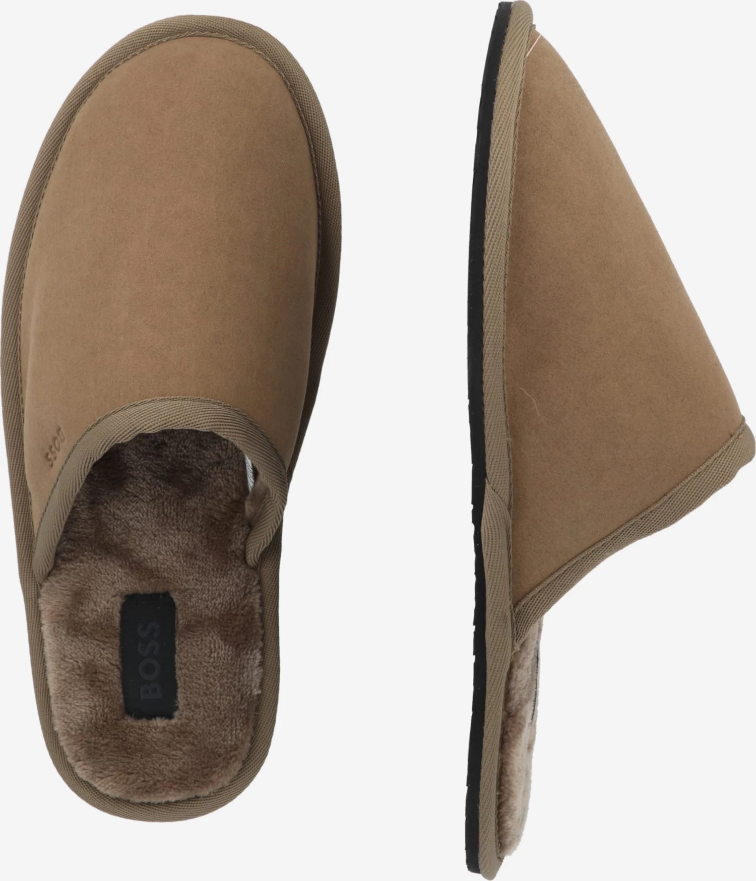 Pantoffels Huisschoen Heren Donkerbeige 2 Pantoffels Huisschoen Heren Donkerbeige - Afbeelding 2