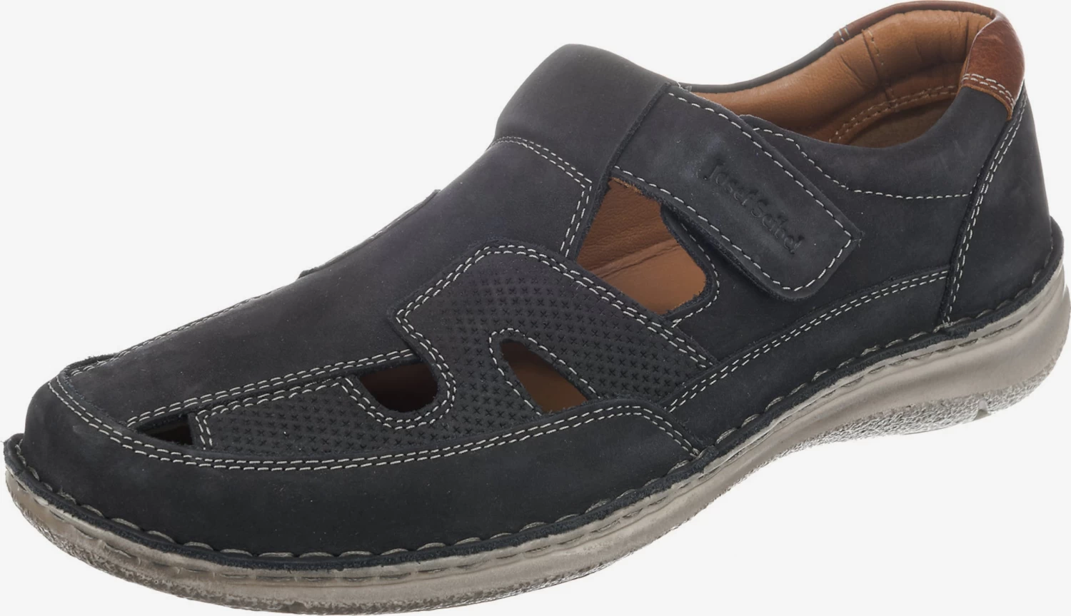 Josef Seibel Sandalen & Pantoffels Sandalen Anvers Heren Nachtblauw 1 Josef Seibel Sandalen & Pantoffels Sandalen Anvers Heren Nachtblauw