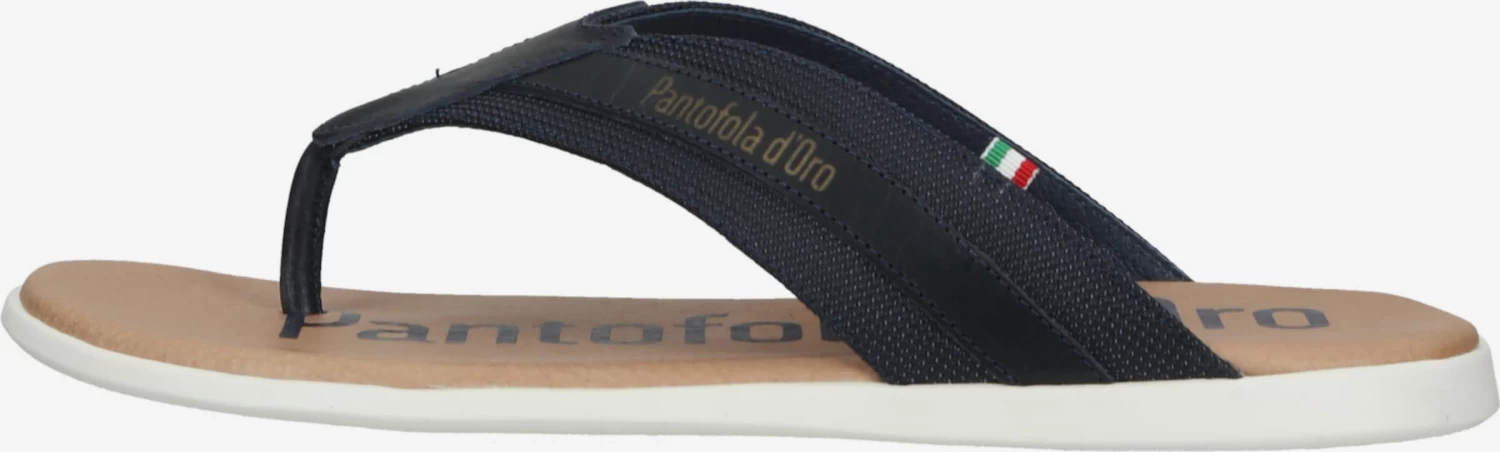 Pantofola D'Oro Slippers Teenslippers Heren Blauw 2 Pantofola D'Oro Slippers Teenslippers Heren Blauw - Afbeelding 2