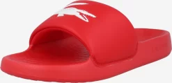 Lacoste Instappers Muiltjes Heren Rood