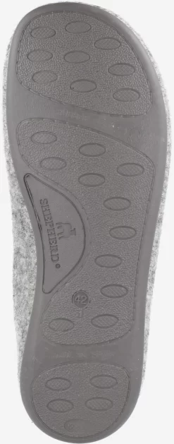 Shepherd Pantoffels Huisschoen JON Heren Grijs Gemêleerd -Schoen Verkoop ebf2fc7b5dcc3b99b06a7e557bda4255 scaled